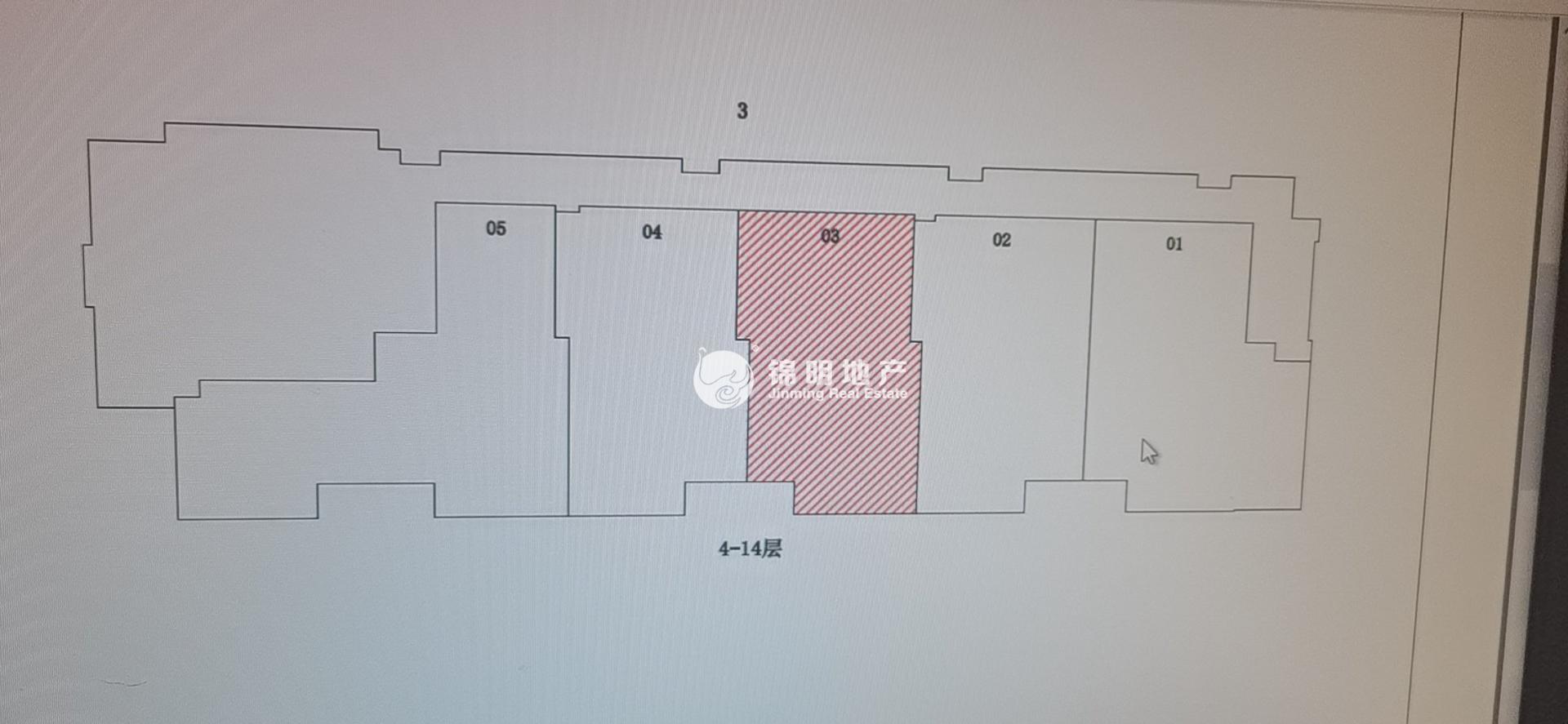 黄兴公园硕和国际210平米写字楼出租