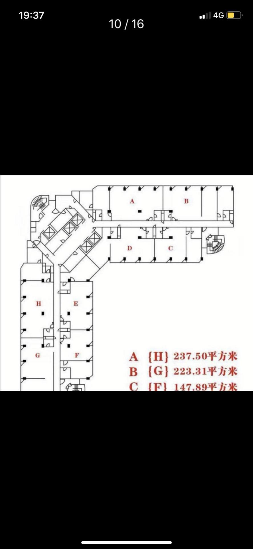 四川北路永融企业中心139平米写字楼出租