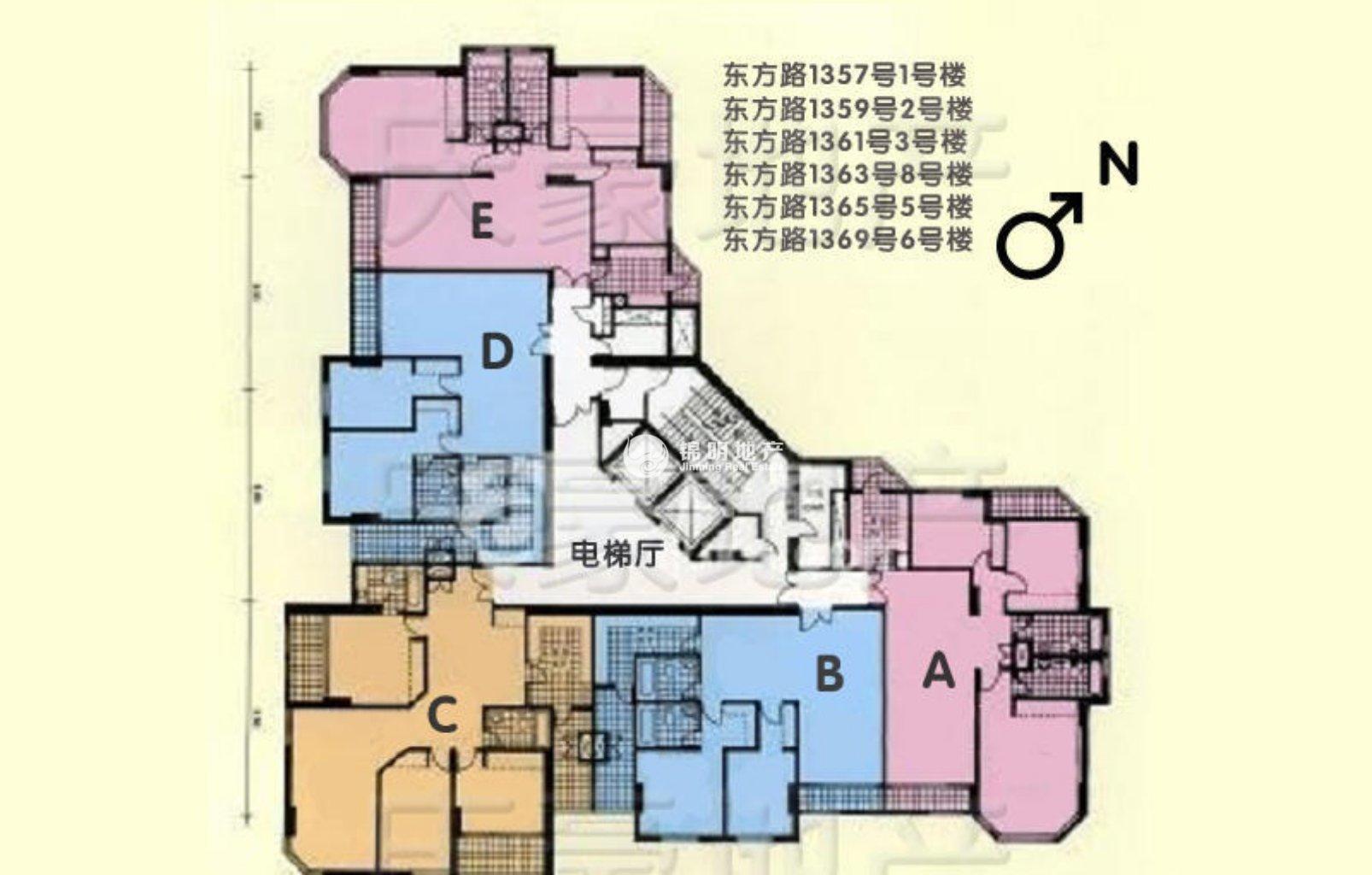 塘桥海富花园140平米写字楼出租