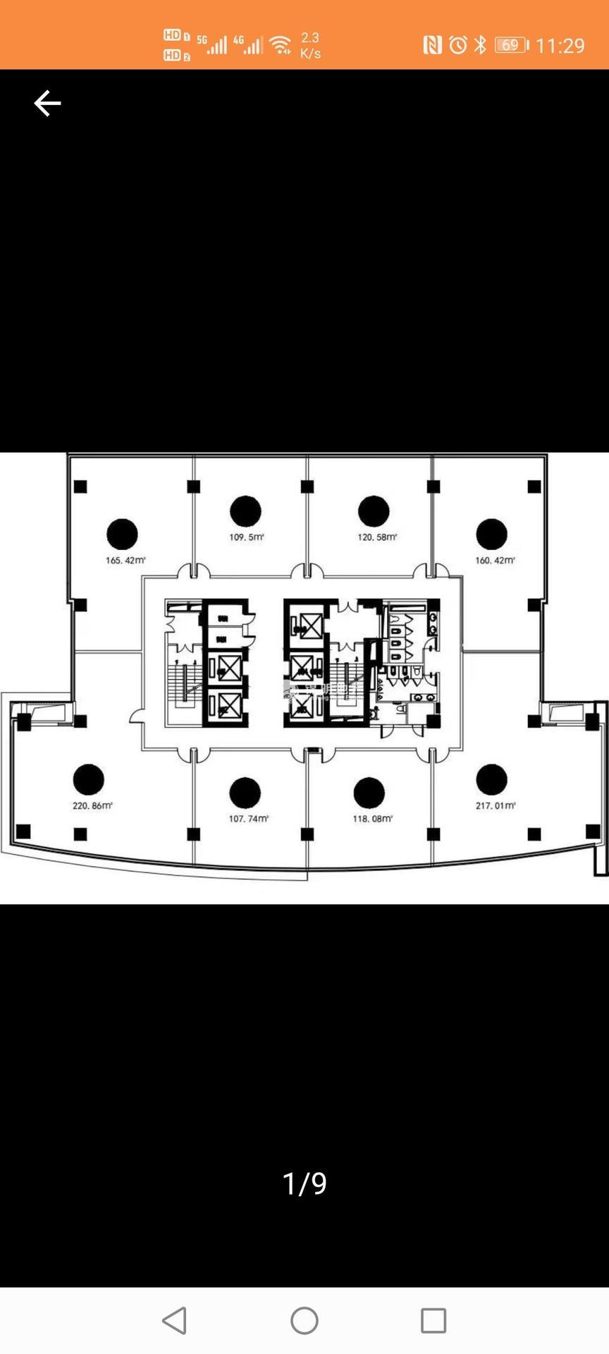 七宝七莘红点城224平米写字楼出租