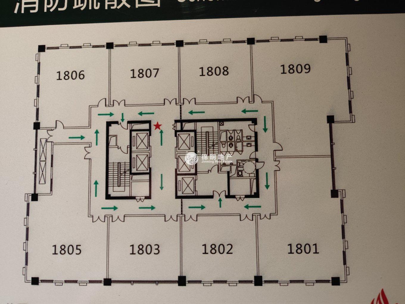 金桥中新传媒大厦143平米写字楼出租