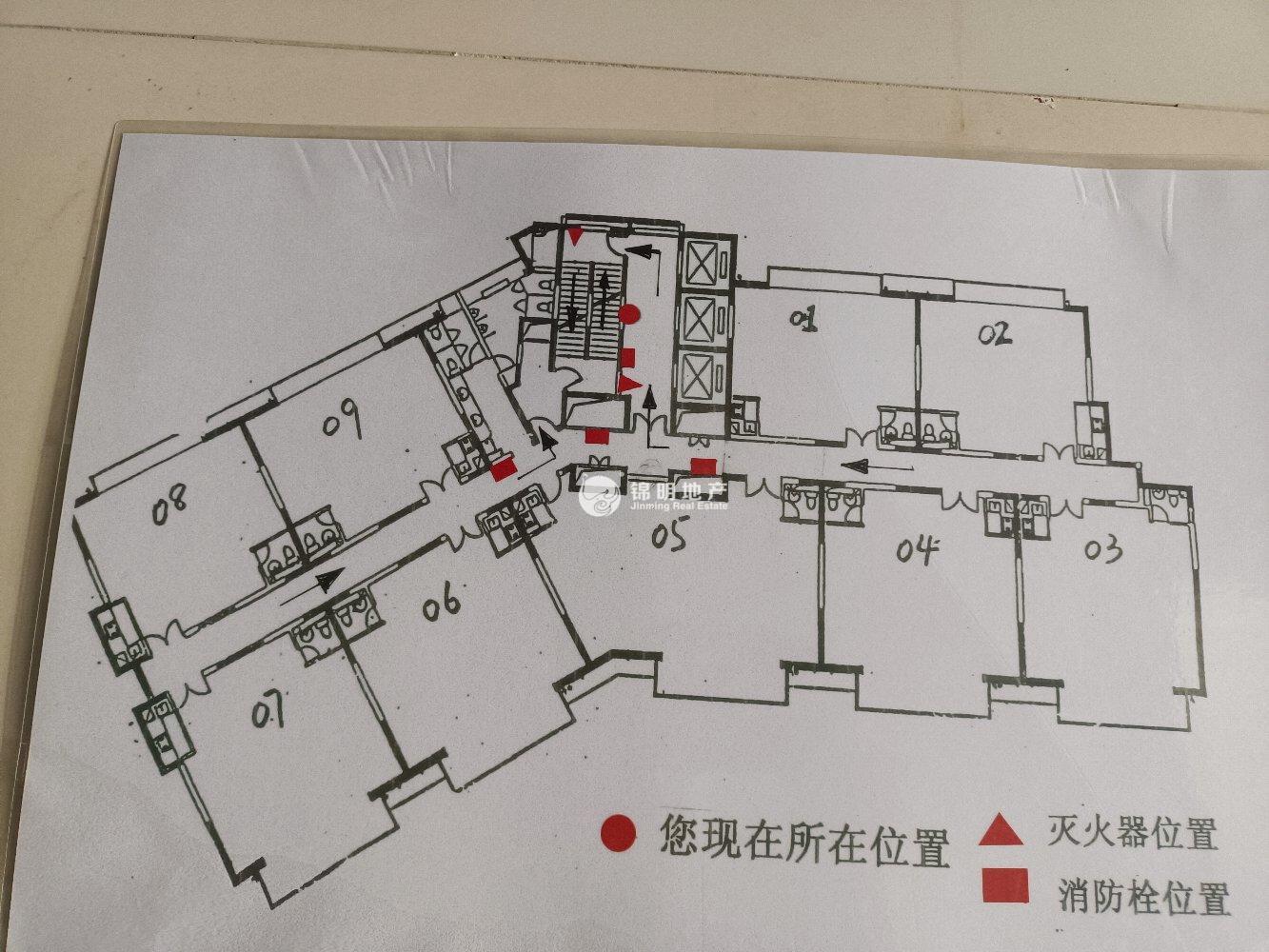 曹杨绿地同创大厦91平米写字楼出租