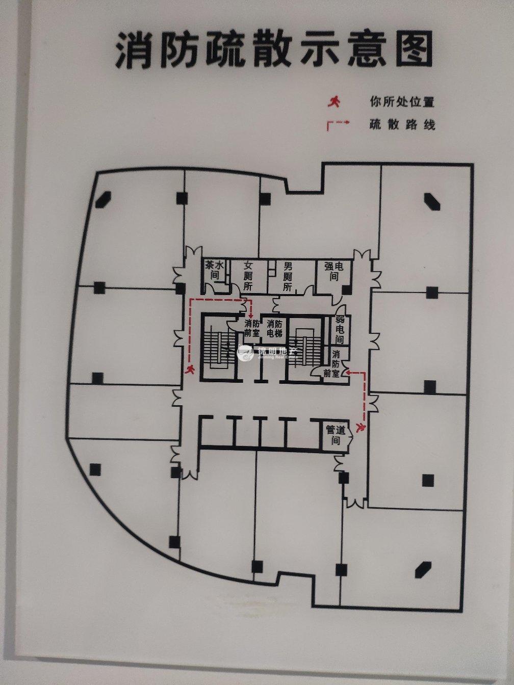 中山公园绿地商务大厦132平米写字楼出租