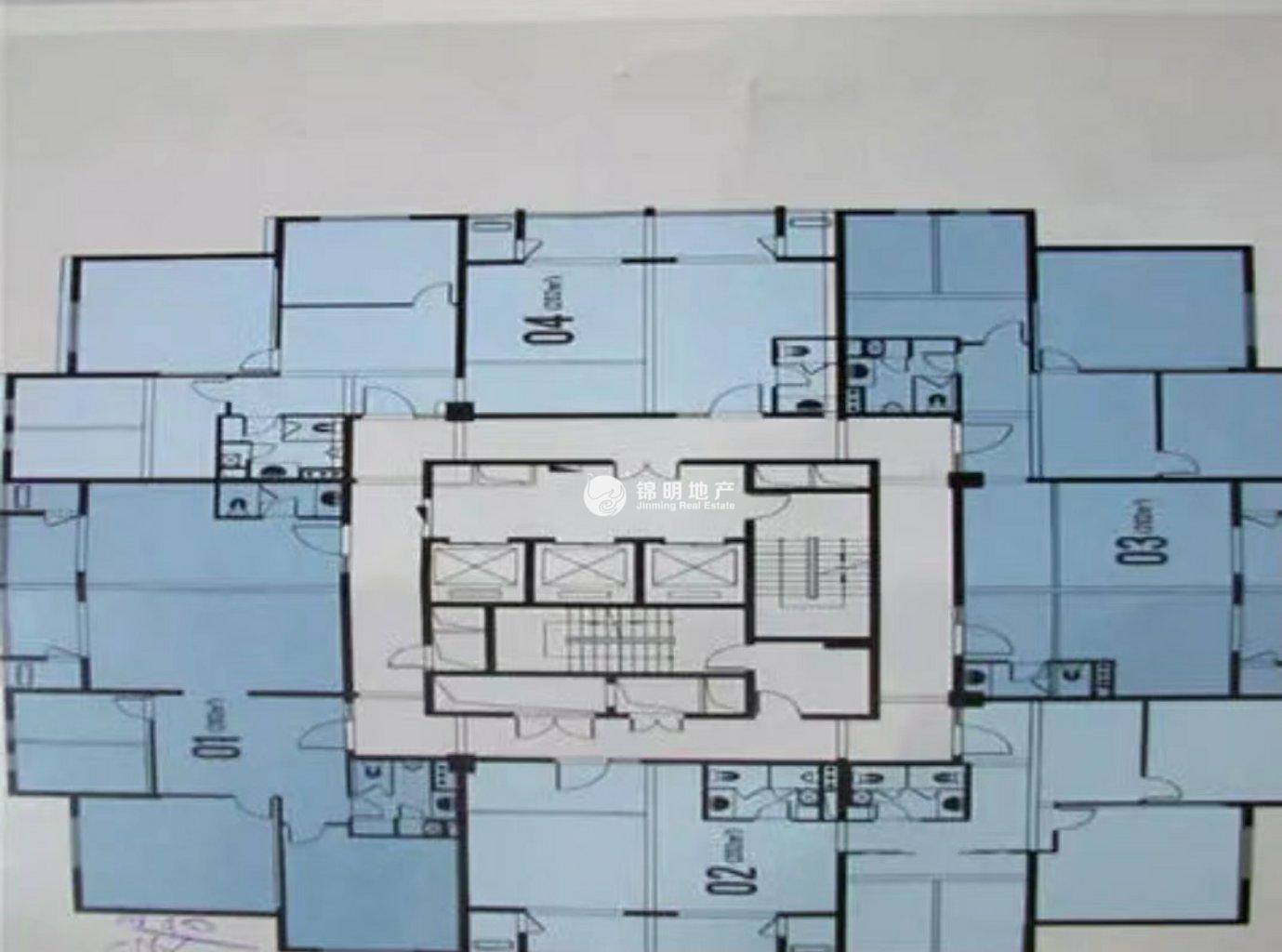 中山公园华宁国际广场208平米写字楼出租