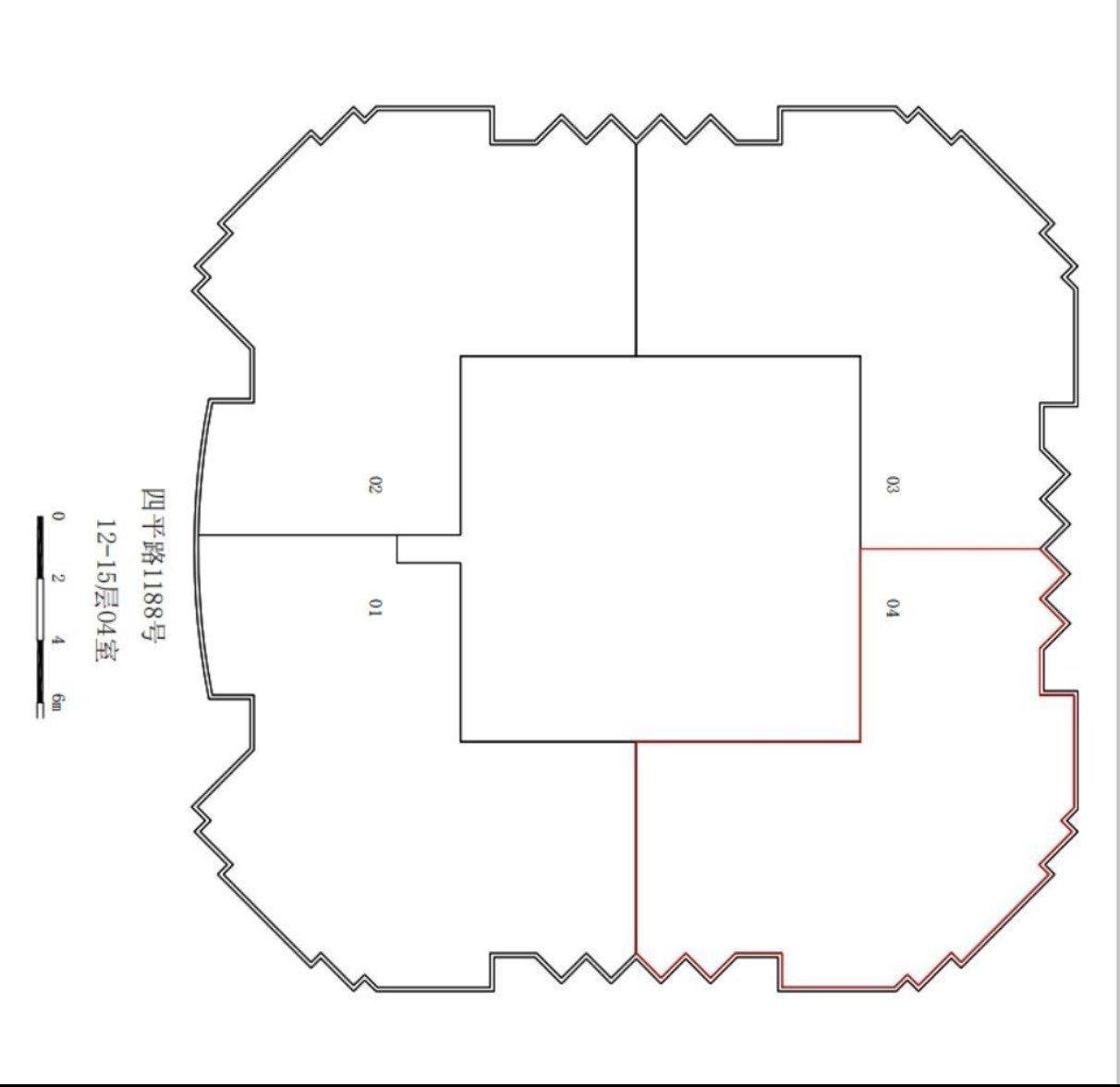 鞍山远洋广场198平米写字楼出租