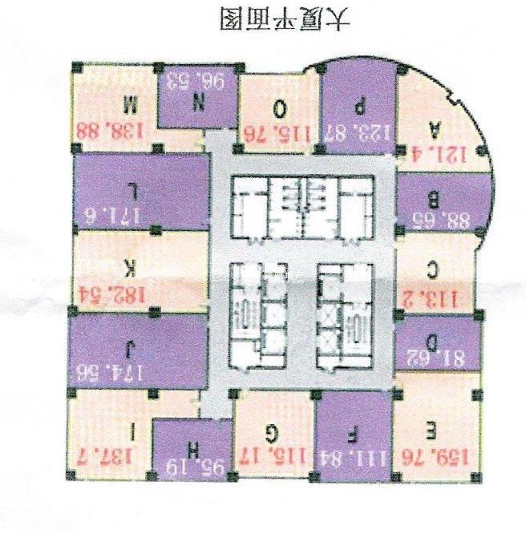 淮海中路恒积大厦870平米写字楼出租
