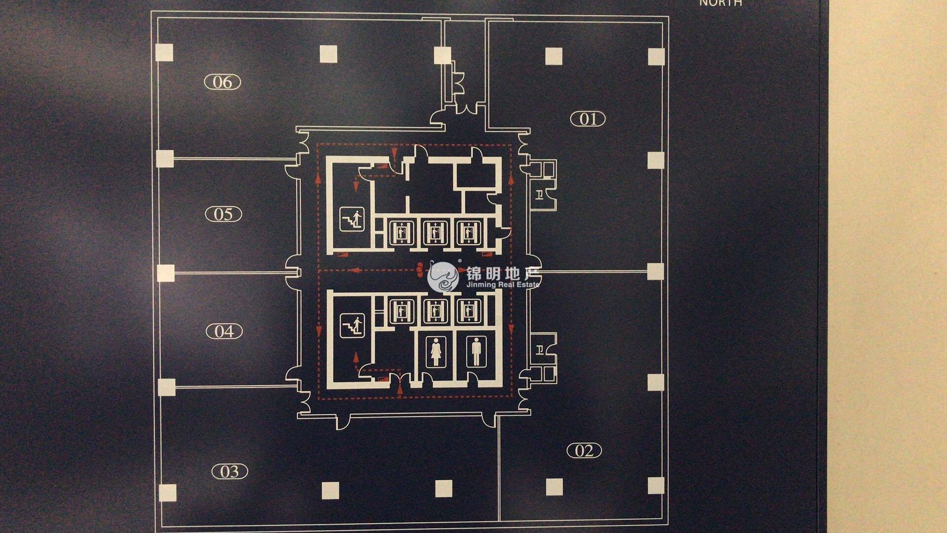 潍坊汤臣金融大厦128平米写字楼出租