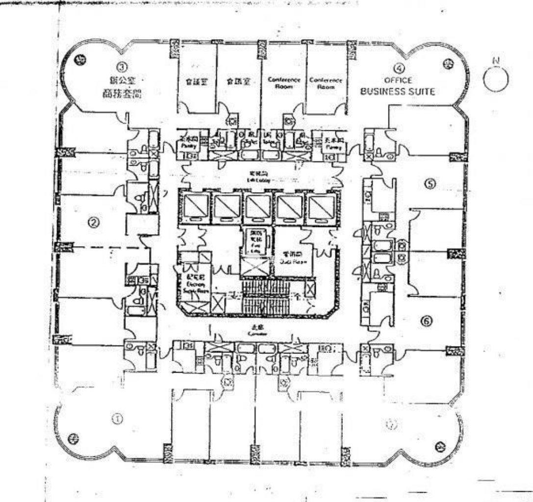 南京西路东方海外大厦76平米写字楼出租