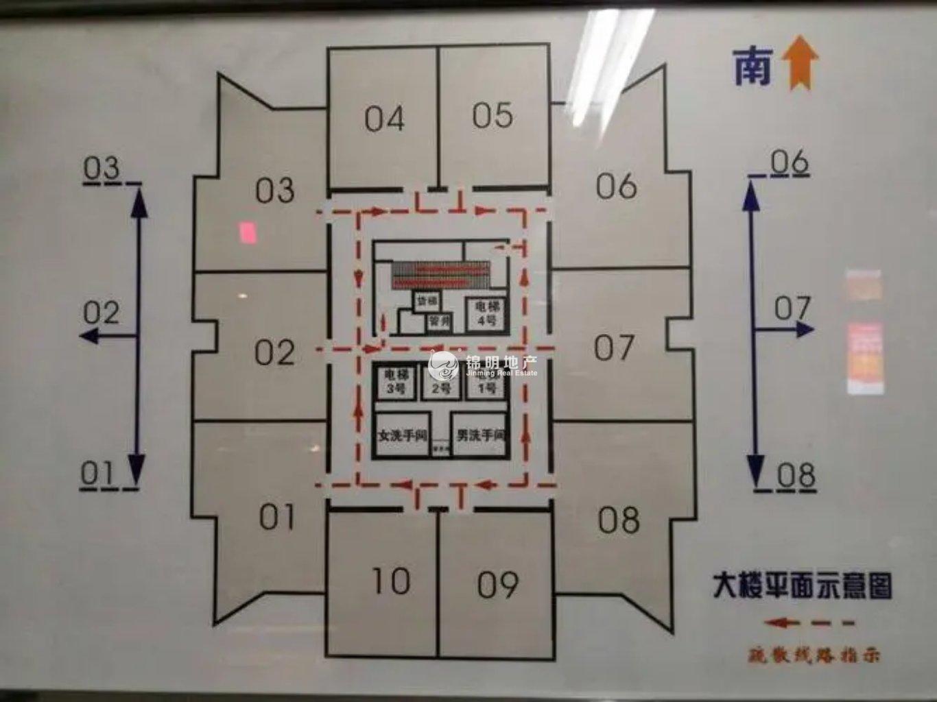 陆家嘴胜康廖氏大厦86平米写字楼出租