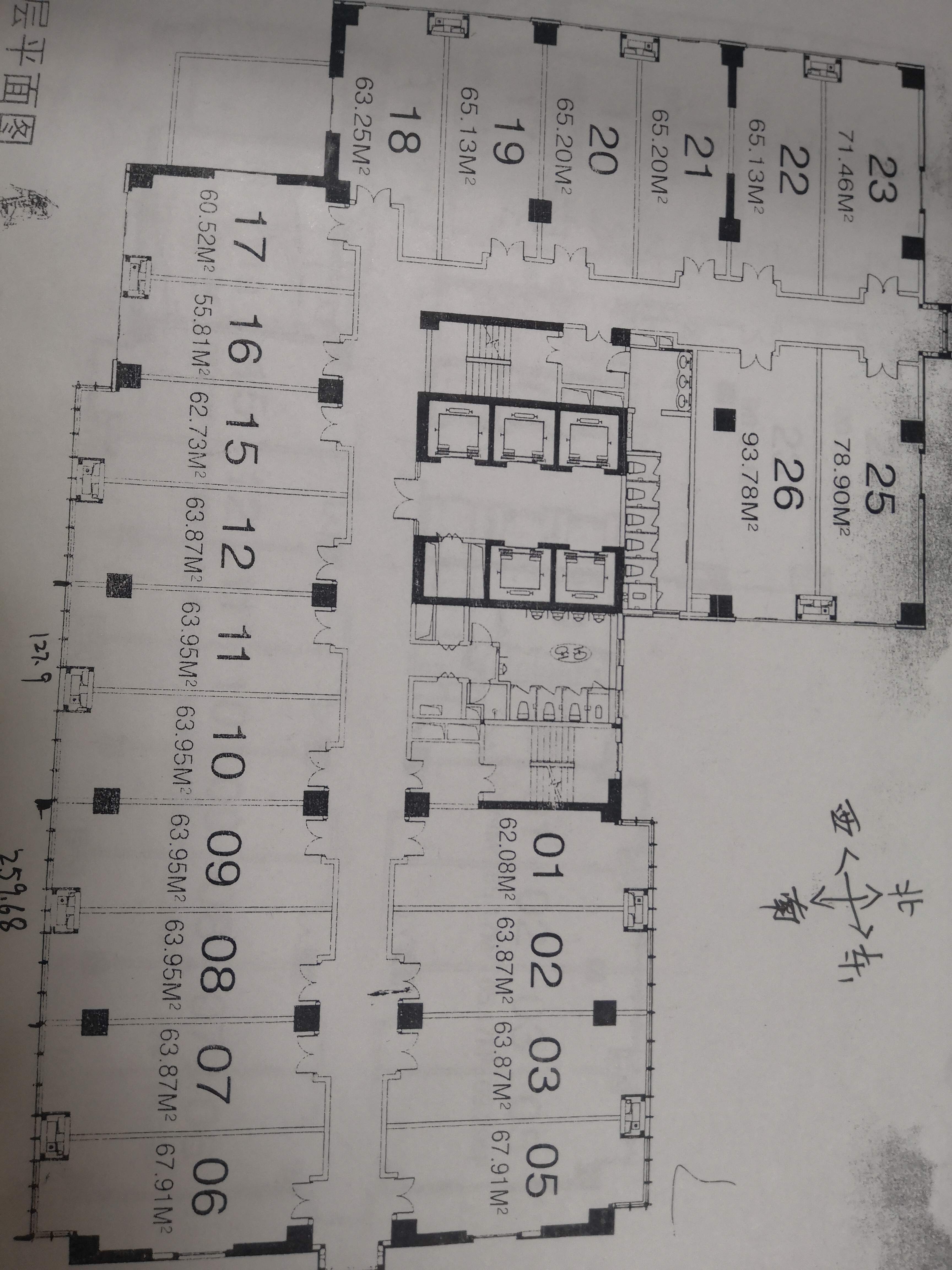西藏北路金赢108创意广场71平米写字楼出租