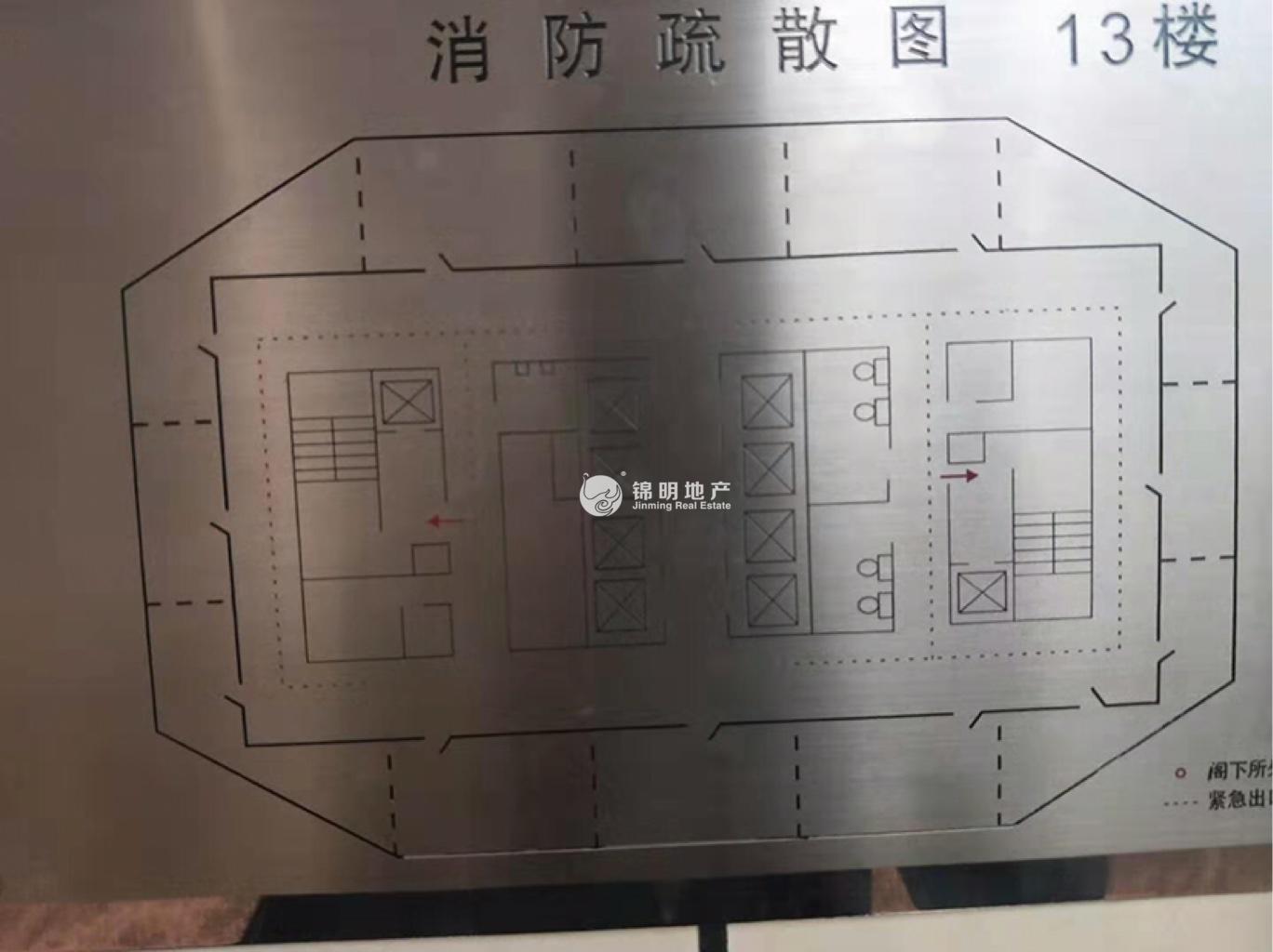 人民广场科技京城大厦148平米写字楼出租