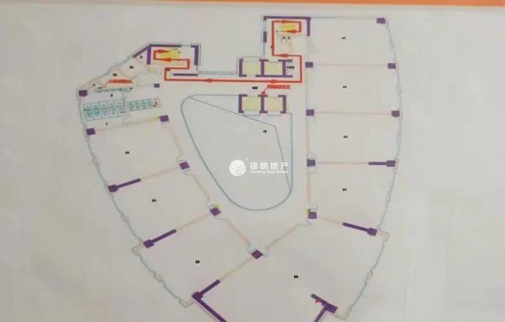 永和祥腾财富广场116平米写字楼出租