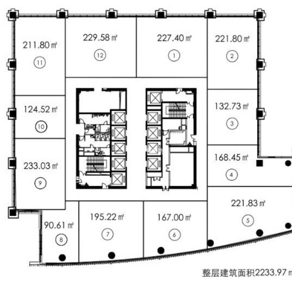 长风华宏商务中心130平米写字楼出租