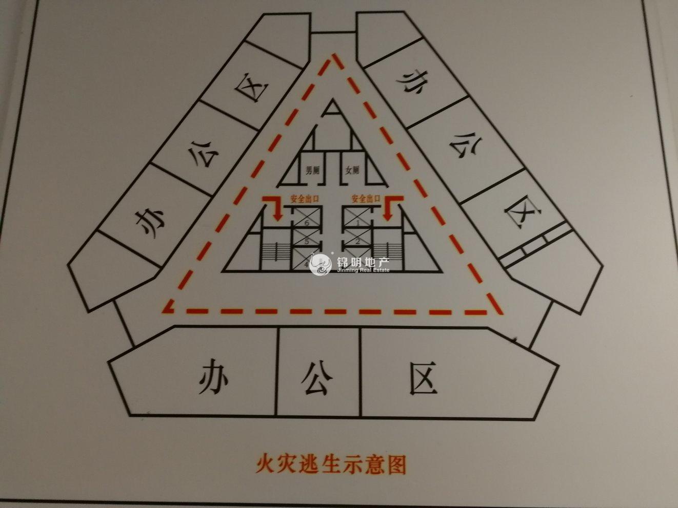 曹杨联合大厦50平米写字楼出租