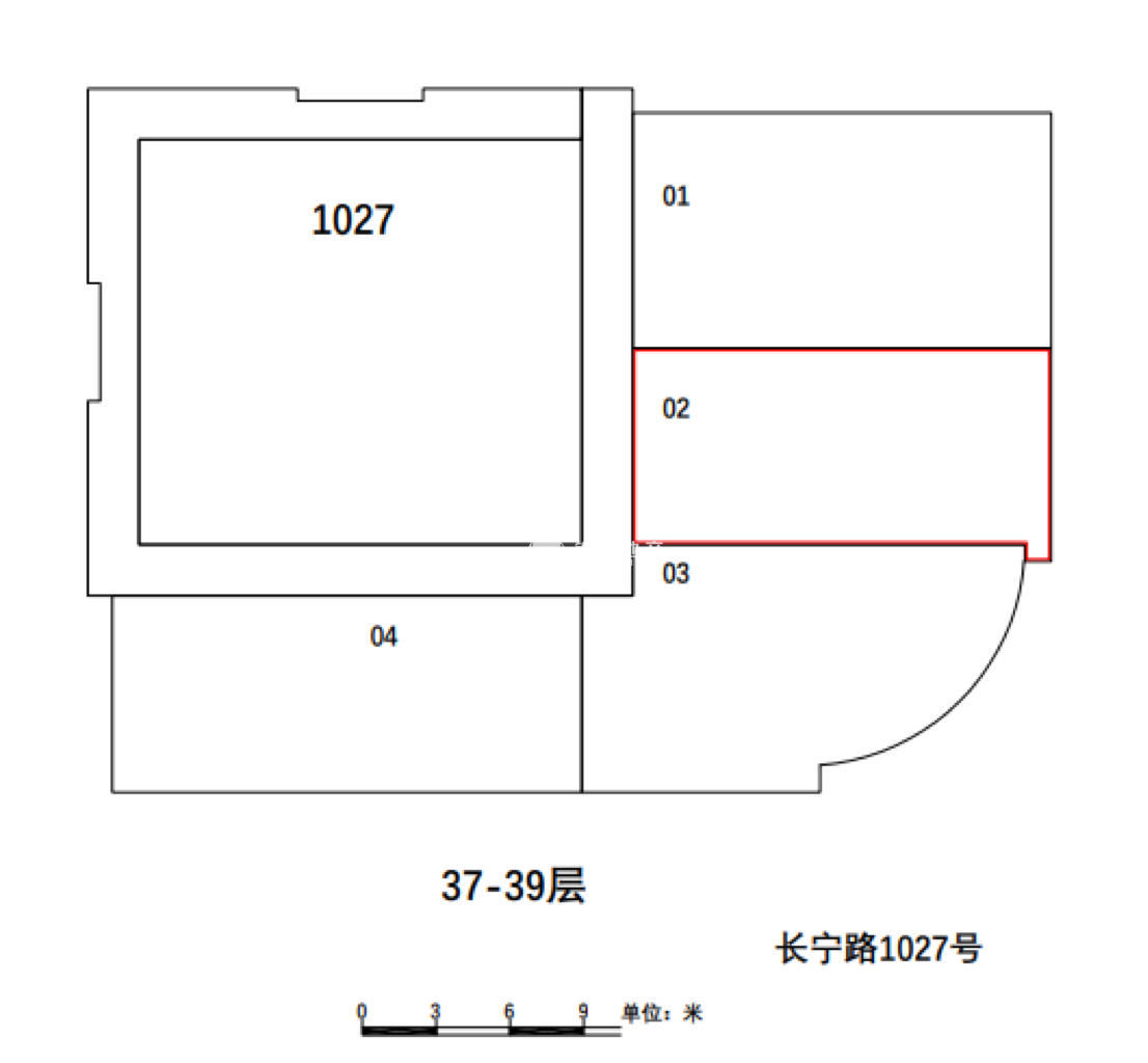 中山公园兆丰广场82平米写字楼出租