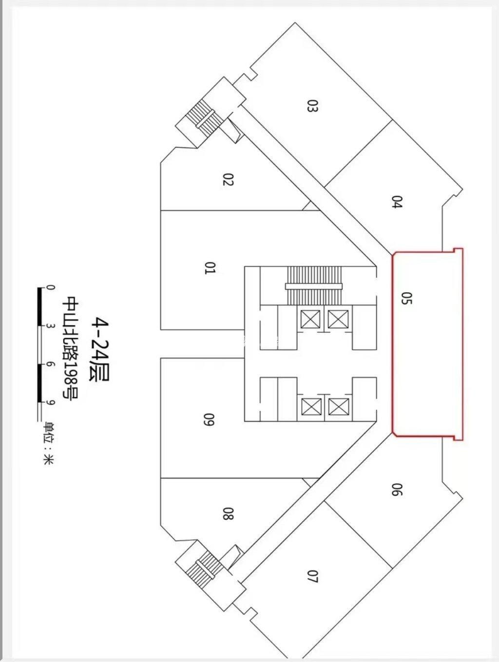 西藏北路申航大厦176平米写字楼出租