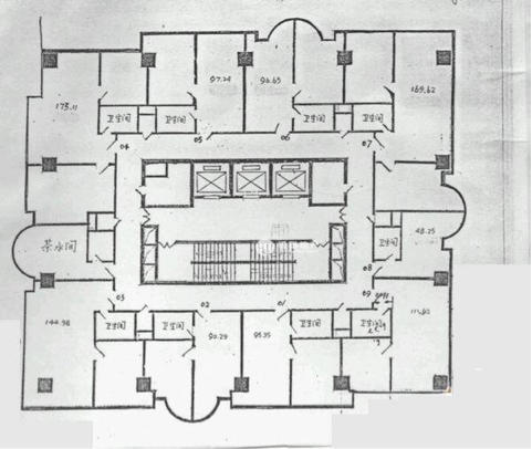 南京东路上海物资大厦345平米写字楼出租