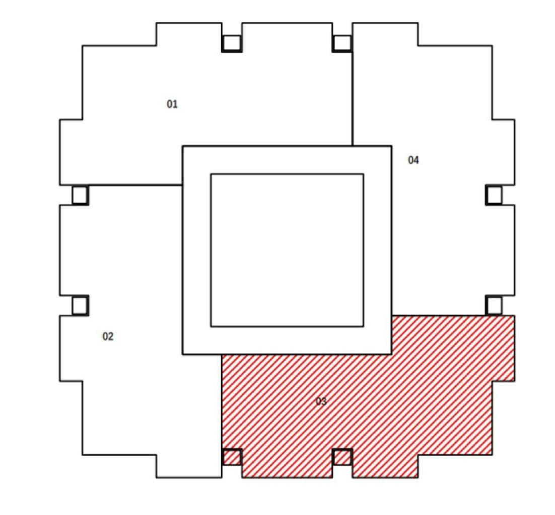 五角场蓝天大厦553平米写字楼出租