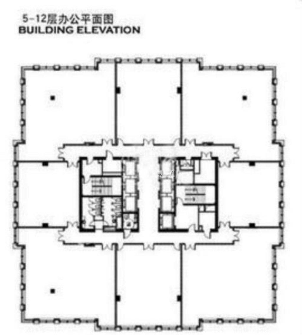 临平路骏丰国际财富广场226平米写字楼出租