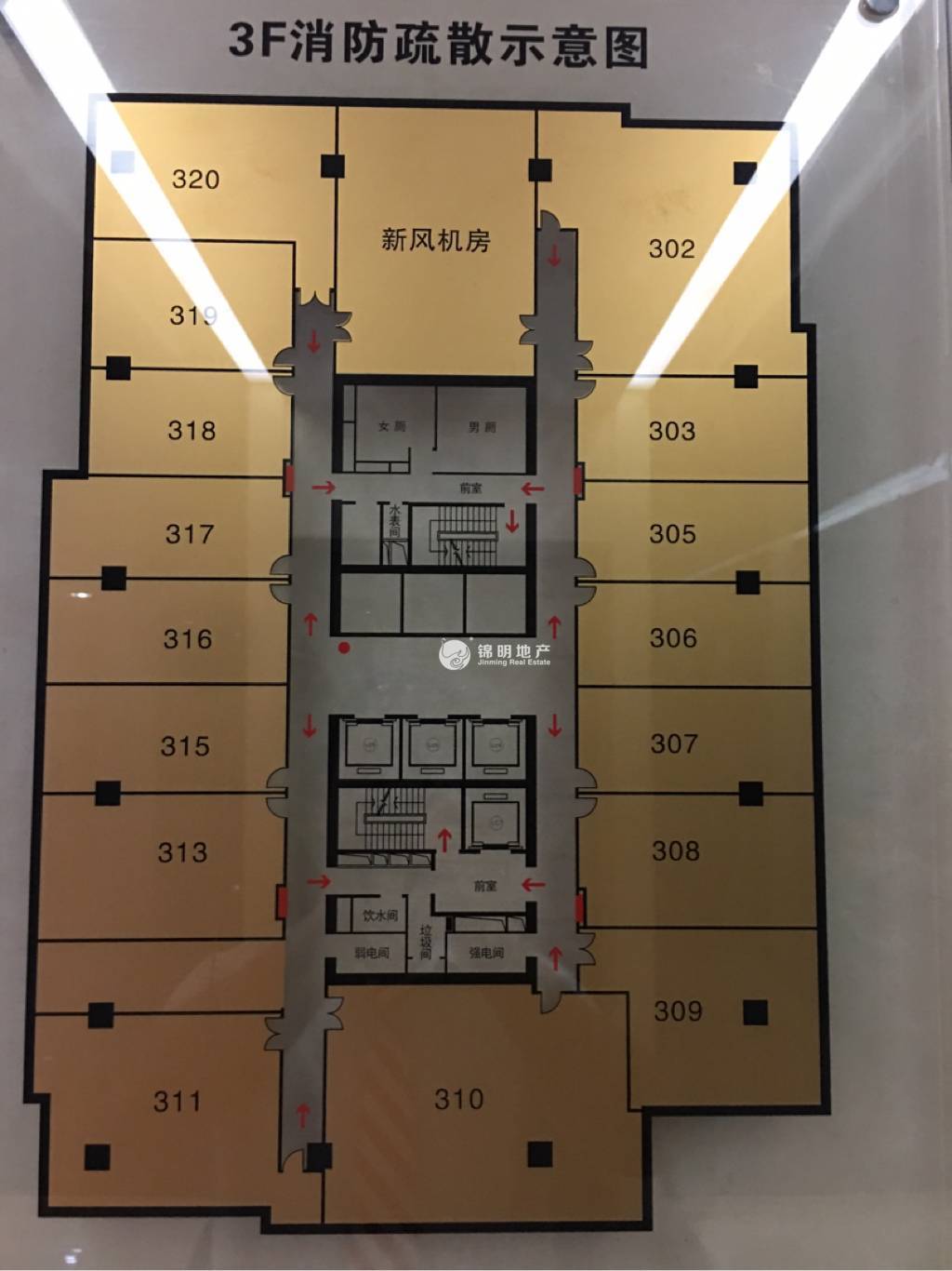 不夜城企业广场125平米写字楼出租