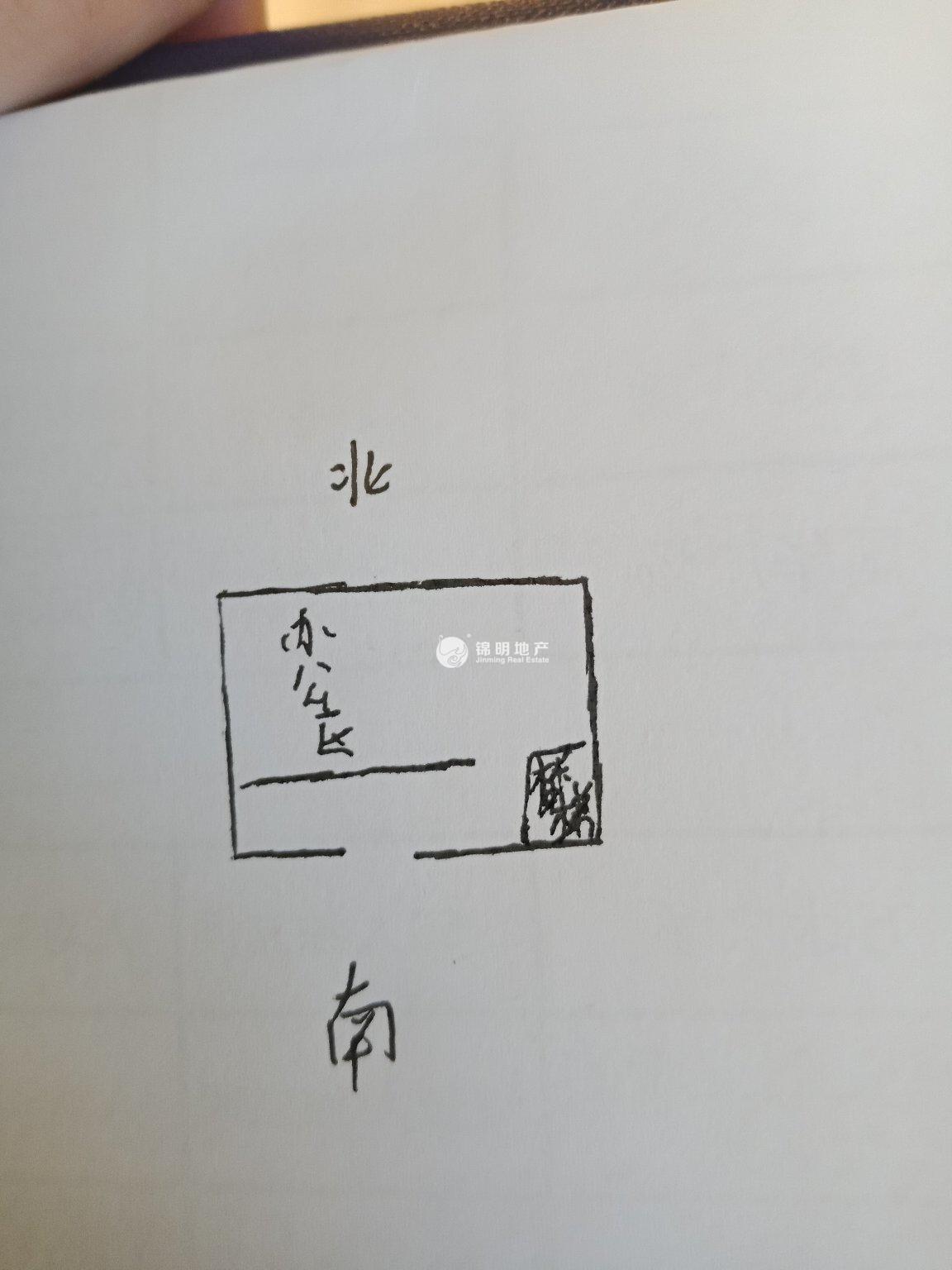 五角场财富国际广场98平米写字楼出租