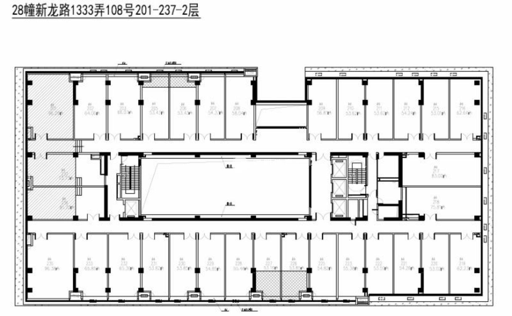 七宝万科七宝国际54平米写字楼出租
