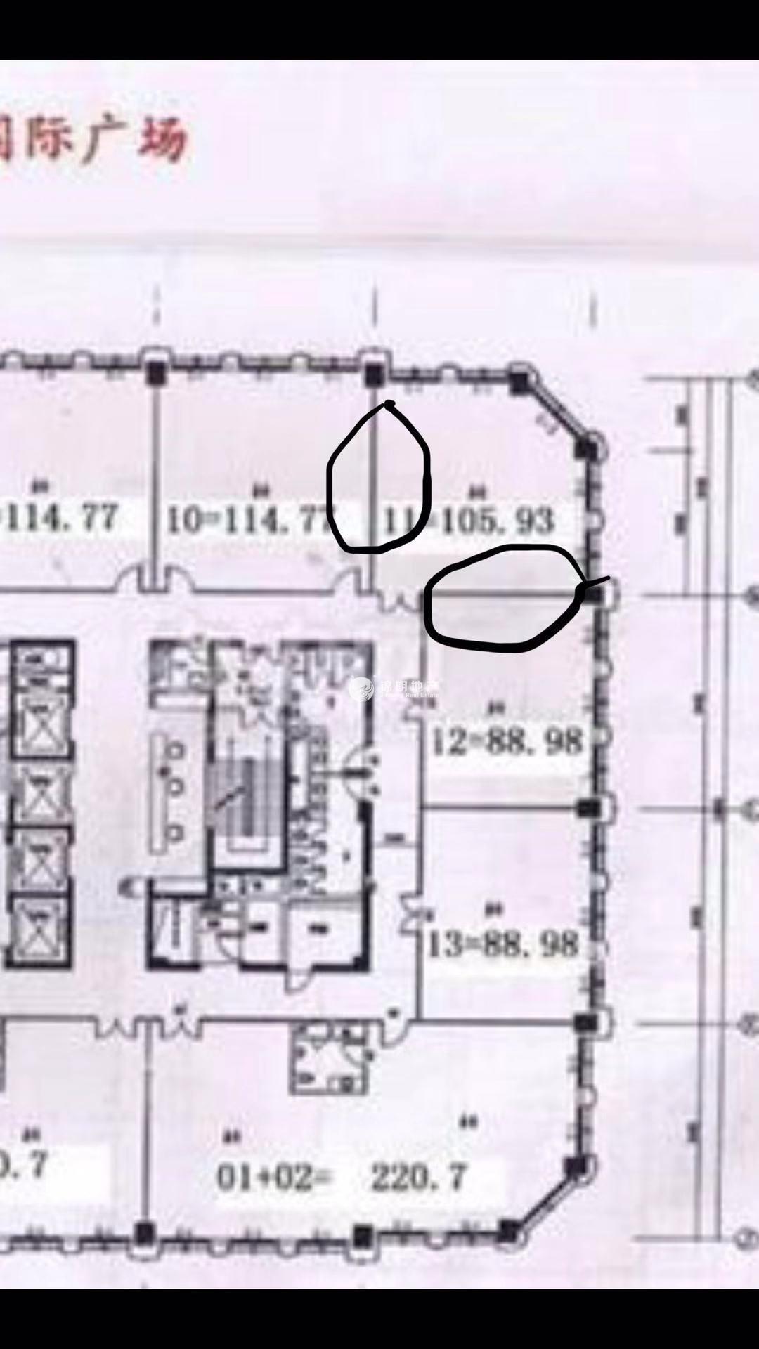 四川北路嘉杰国际广场175平米写字楼出租