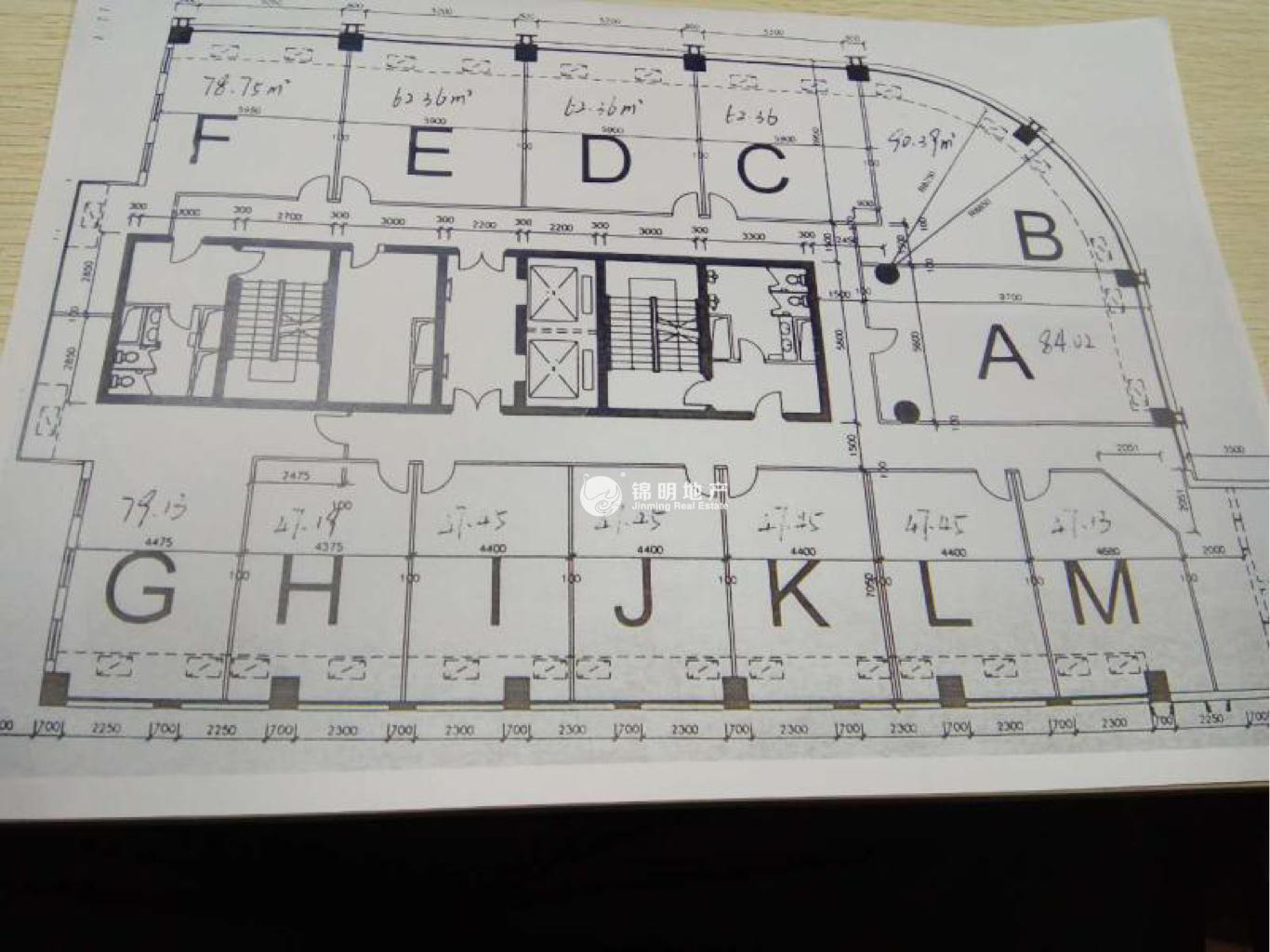 不夜城云华科技大厦86平米写字楼出租