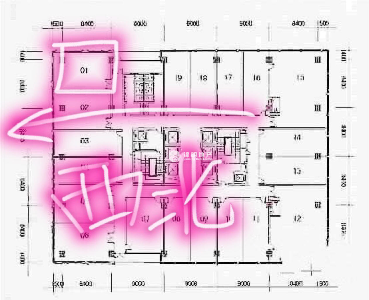 田林环线广场95平米写字楼出租