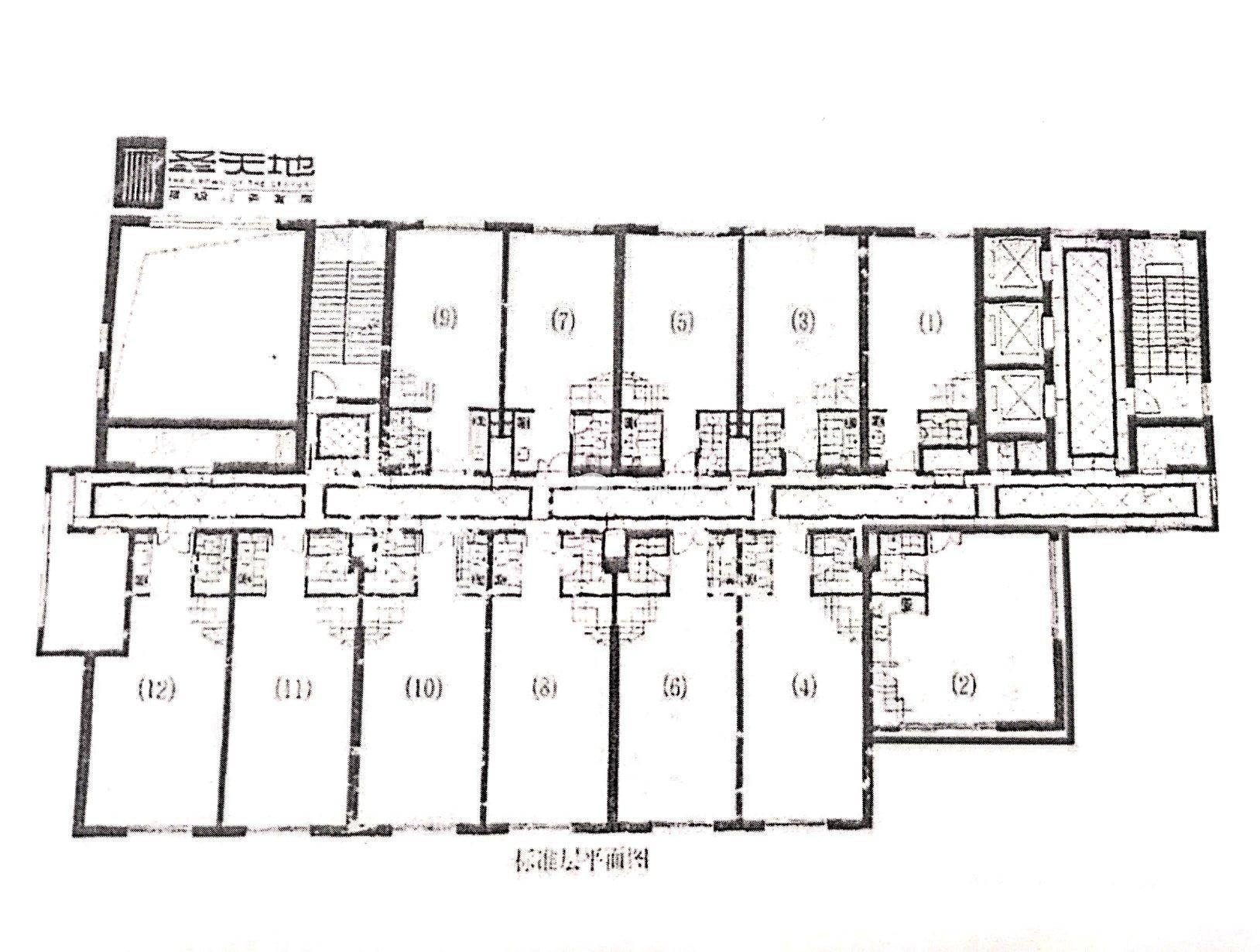 长寿路圣天地商务楼73平米写字楼出租