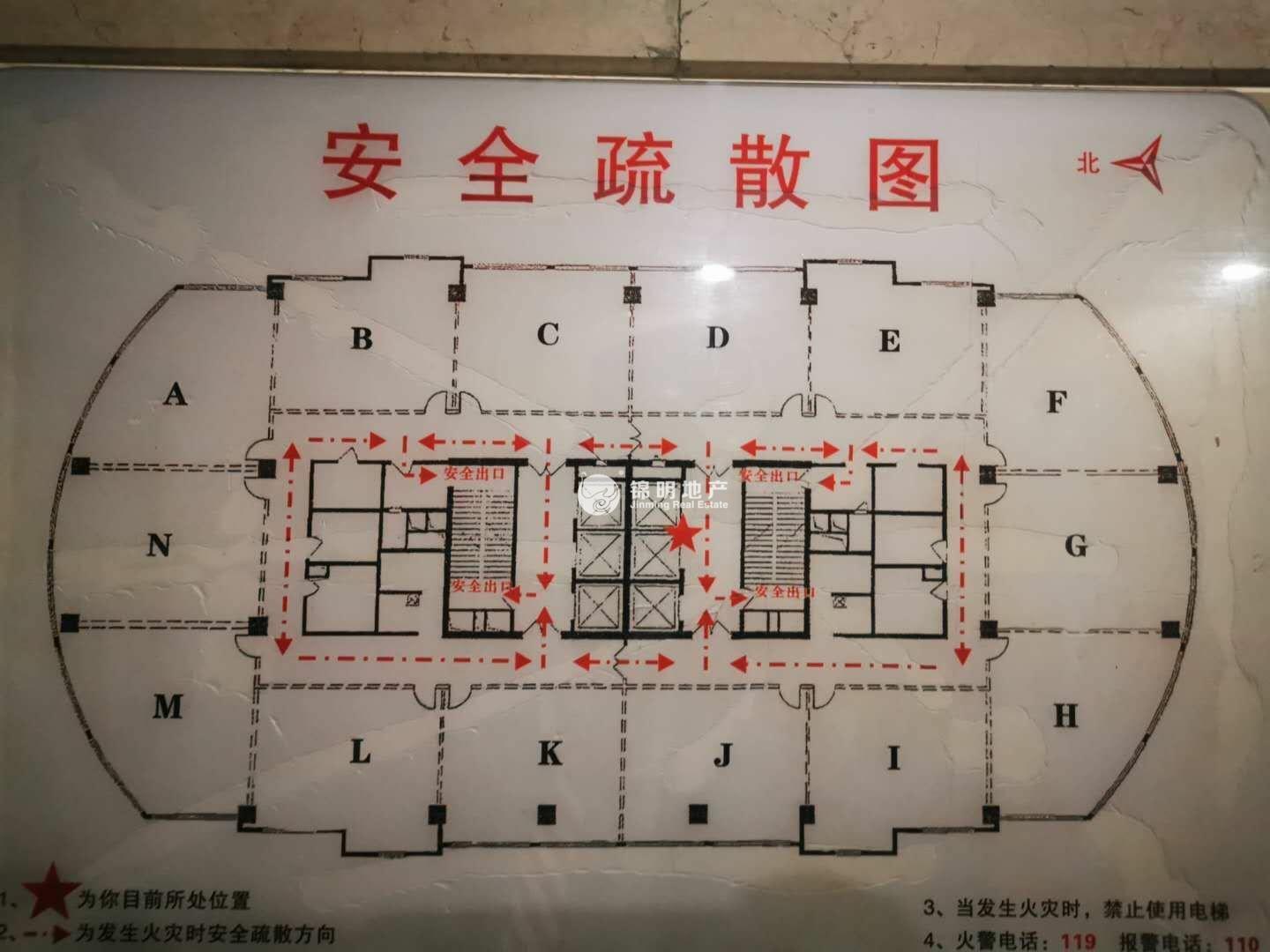 豫园新上海城市广场110平米写字楼出租