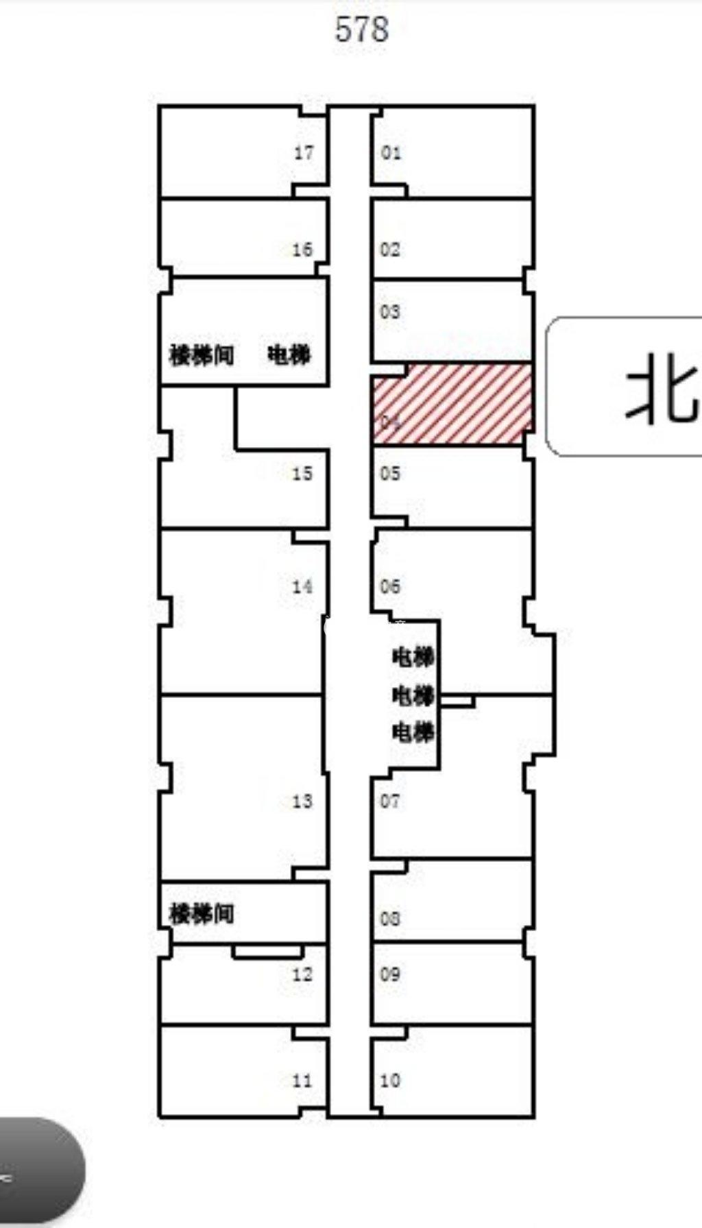 黄兴公园海尚杰座65平米写字楼出租