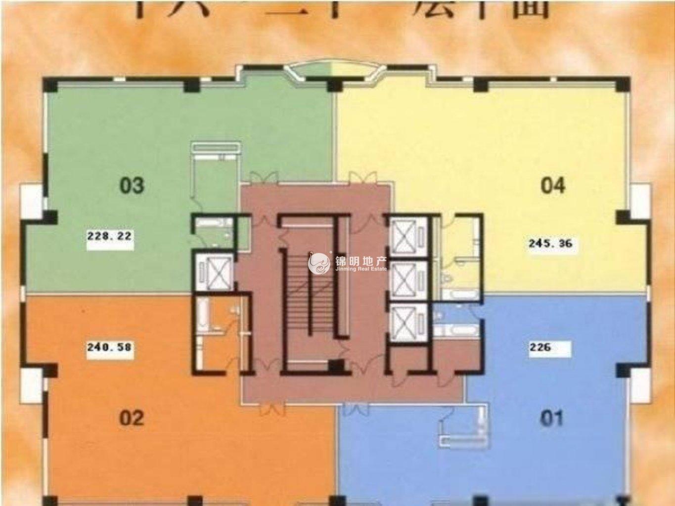 徐家汇五洲国际大厦179平米写字楼出租