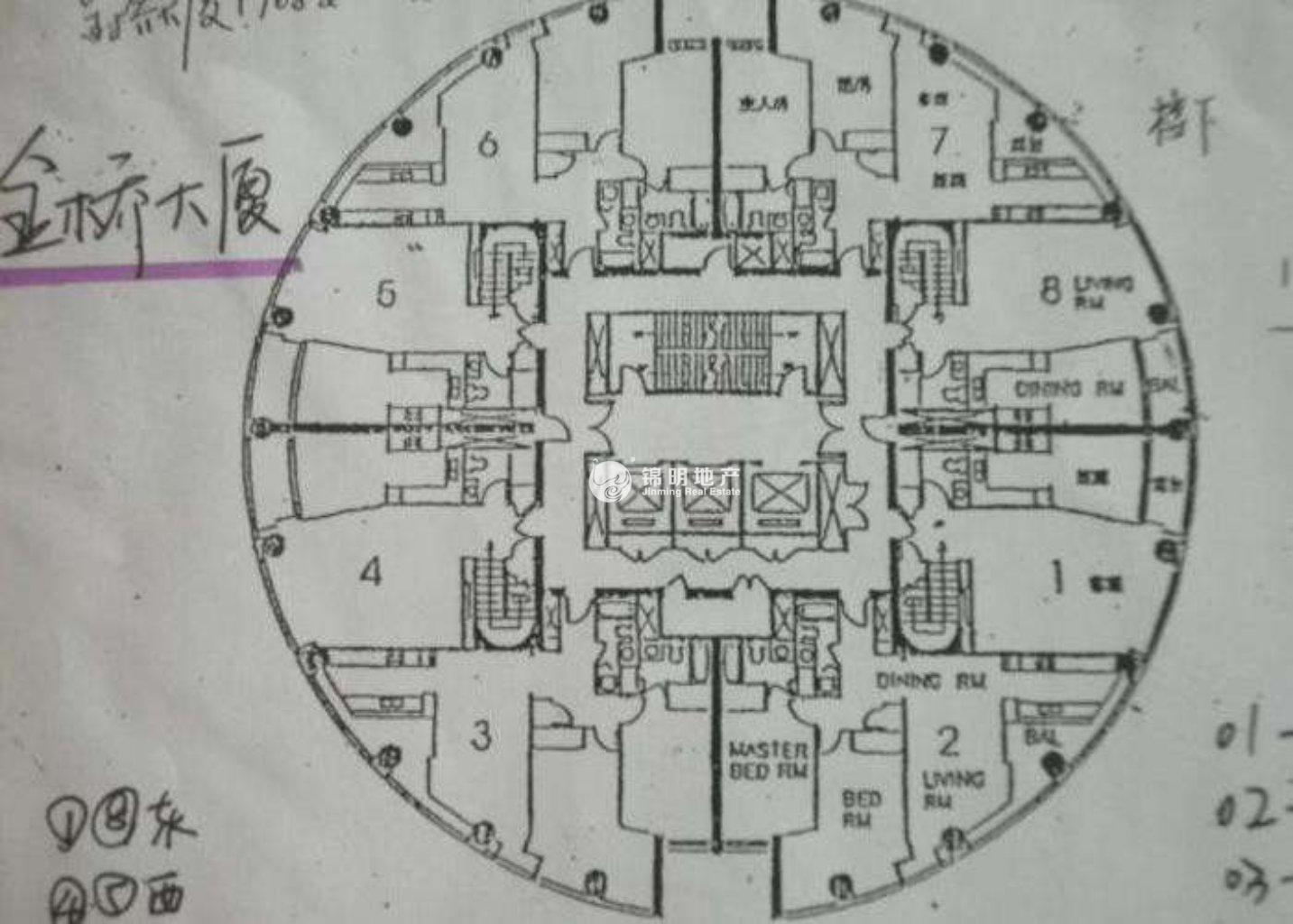 天山金桥大厦143平米写字楼出租