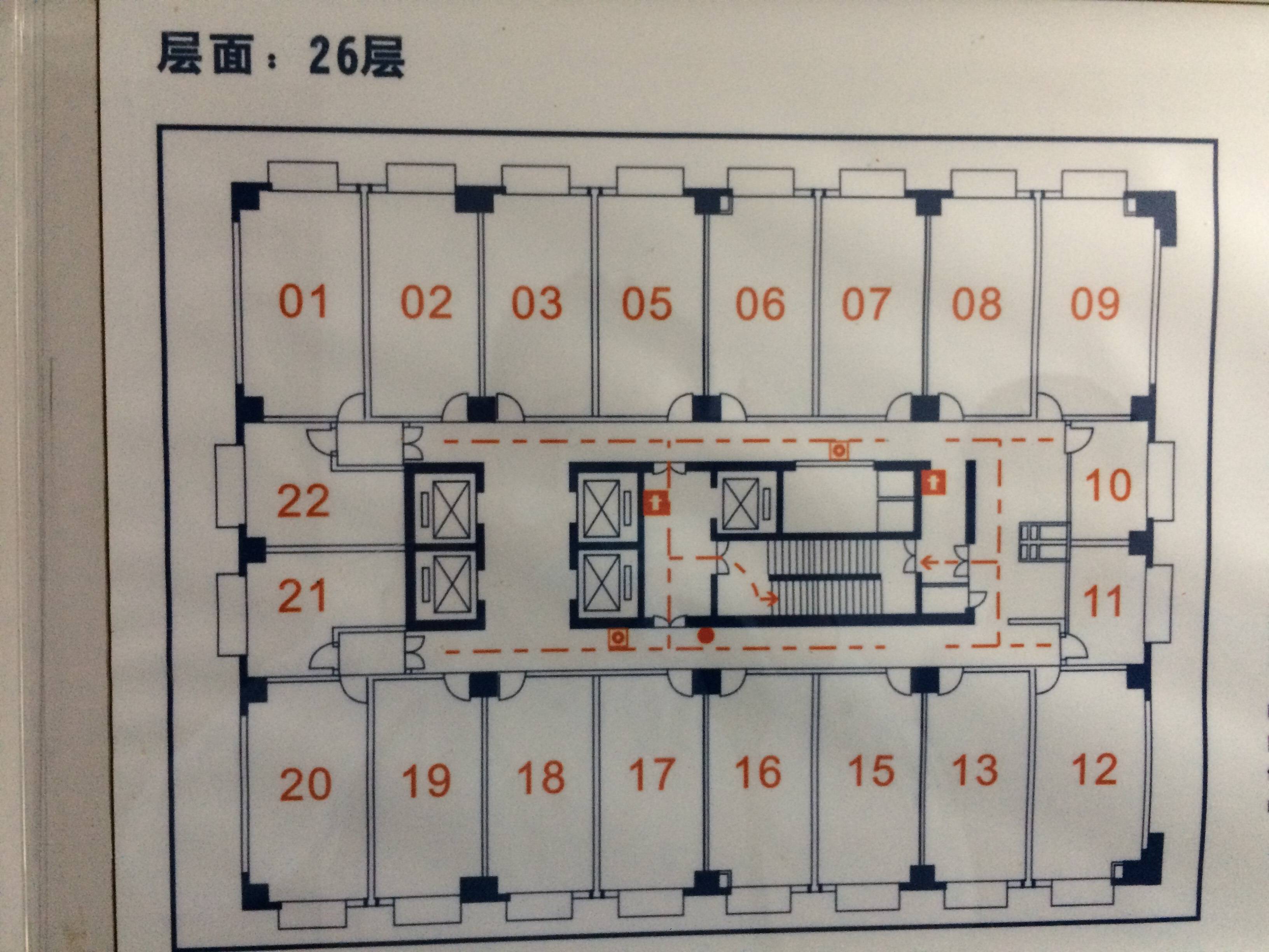 万体馆徐汇商务大厦46平米写字楼出租