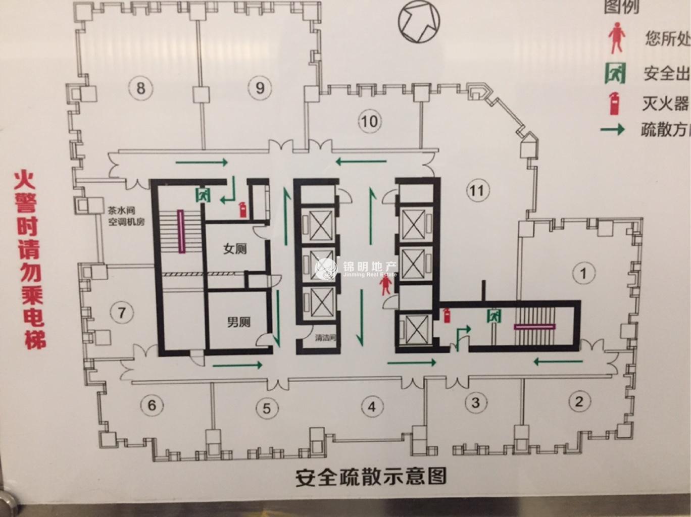 豫园旺角广场80平米写字楼出租
