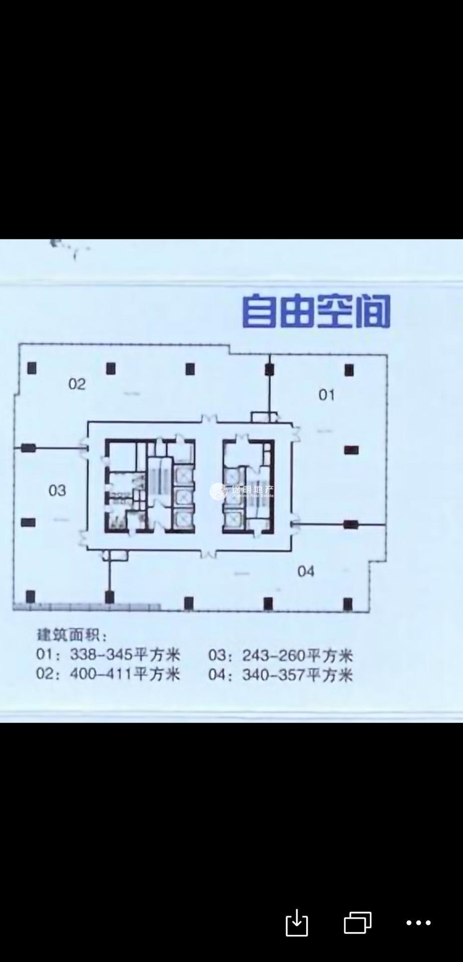 南京西路恒利国际大厦238平米写字楼出租
