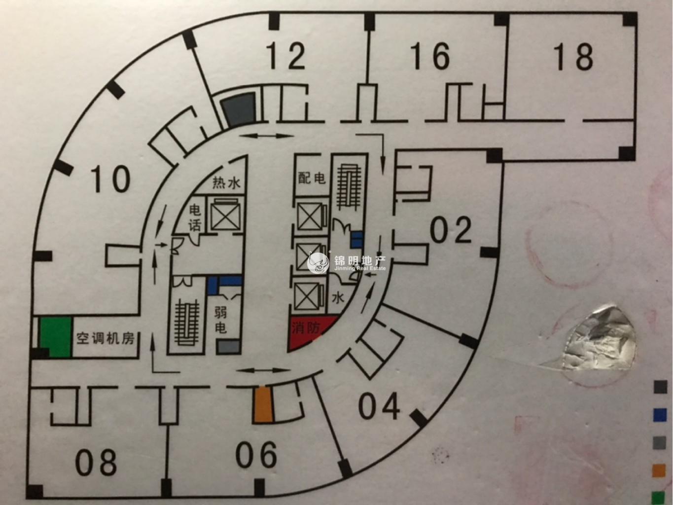 四川北路福德广场145平米写字楼出租