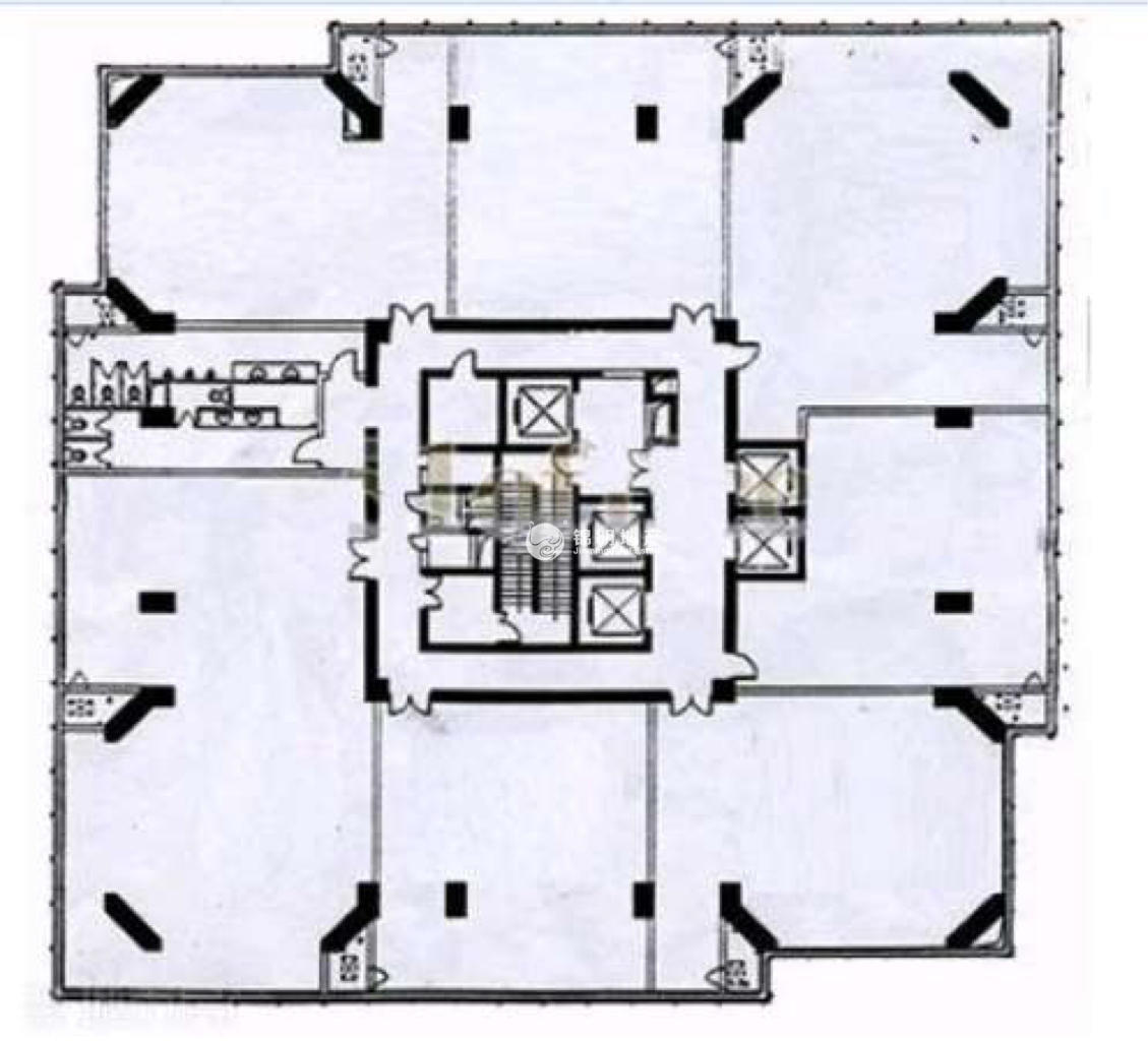 中山公园凯阳大厦230平米写字楼出租