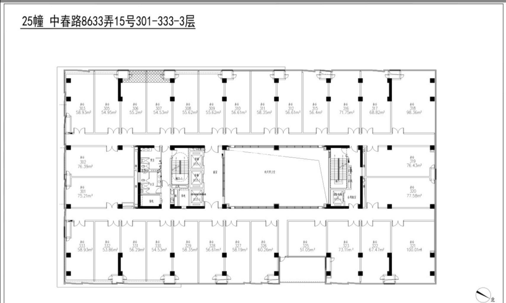 七宝万科七宝国际56平米写字楼出租