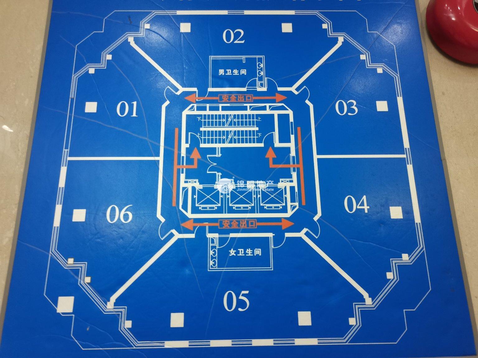 长寿路飞雕商务大厦150平米写字楼出租