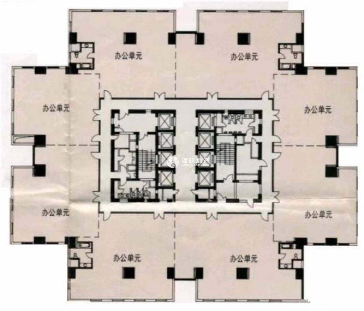 徐家汇圣爱大厦125平米写字楼出租