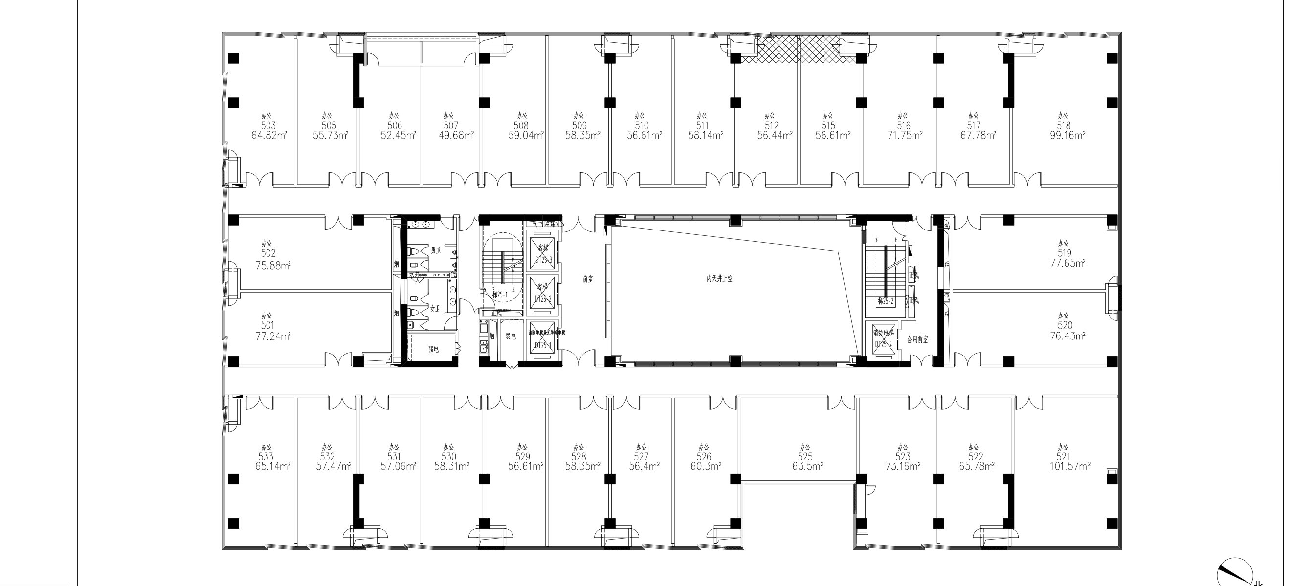 七宝万科七宝国际120平米写字楼出租