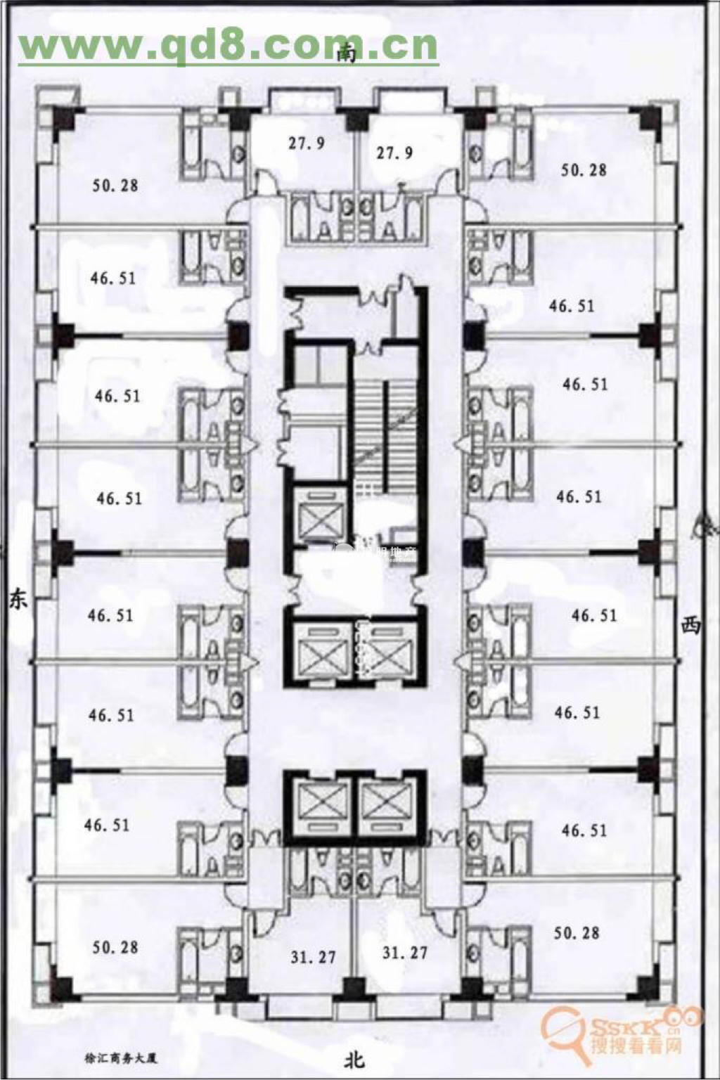 万体馆徐汇商务大厦185平米写字楼出租