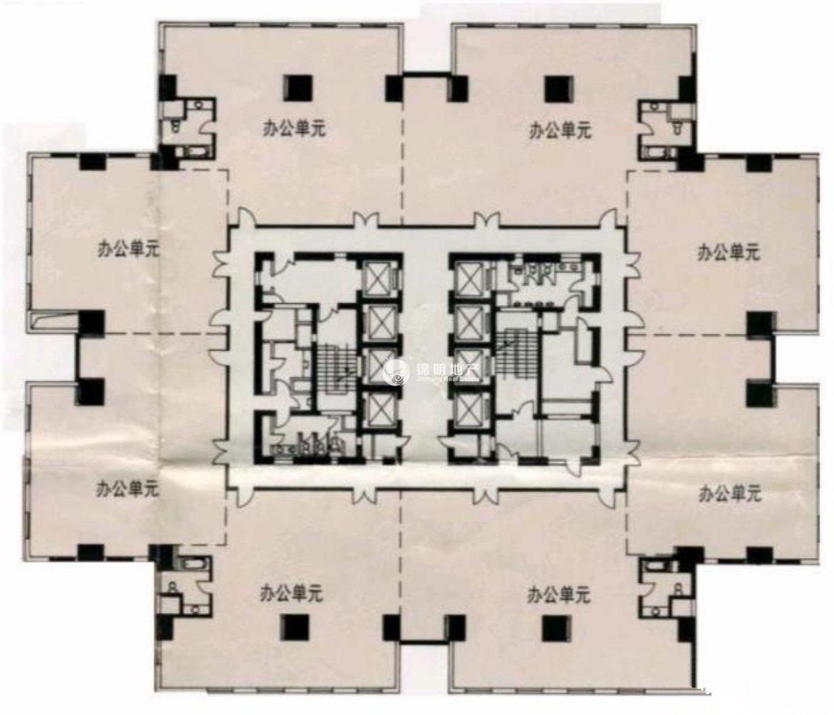 徐家汇圣爱大厦295平米写字楼出租