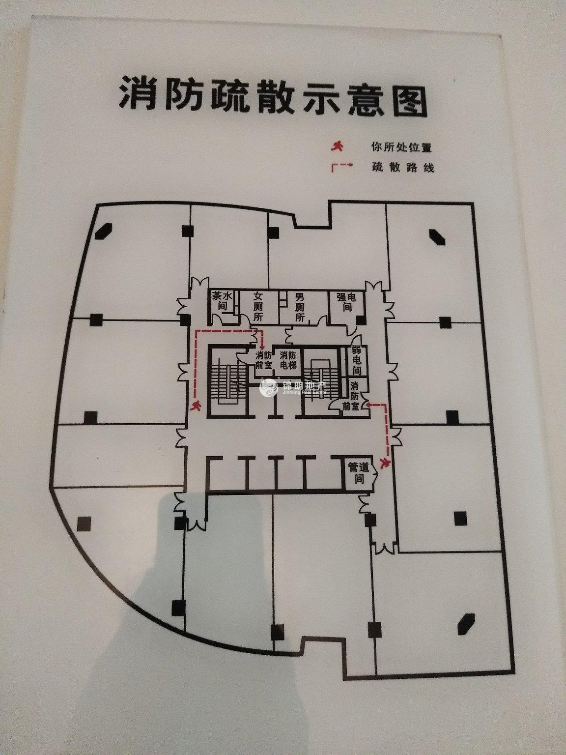 中山公园绿地商务大厦116平米写字楼出租