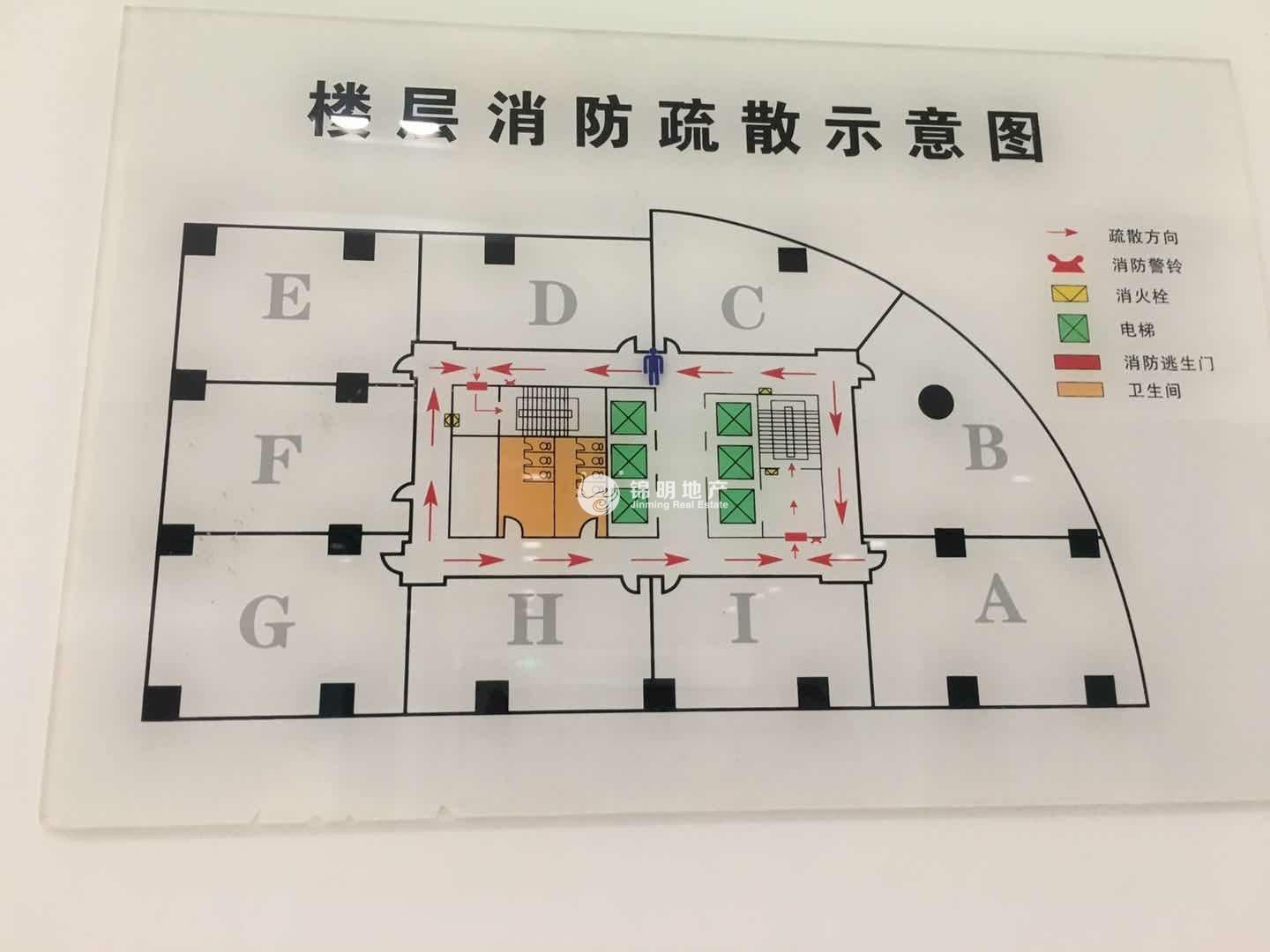 镇宁路兆丰世贸大厦146平米写字楼出租