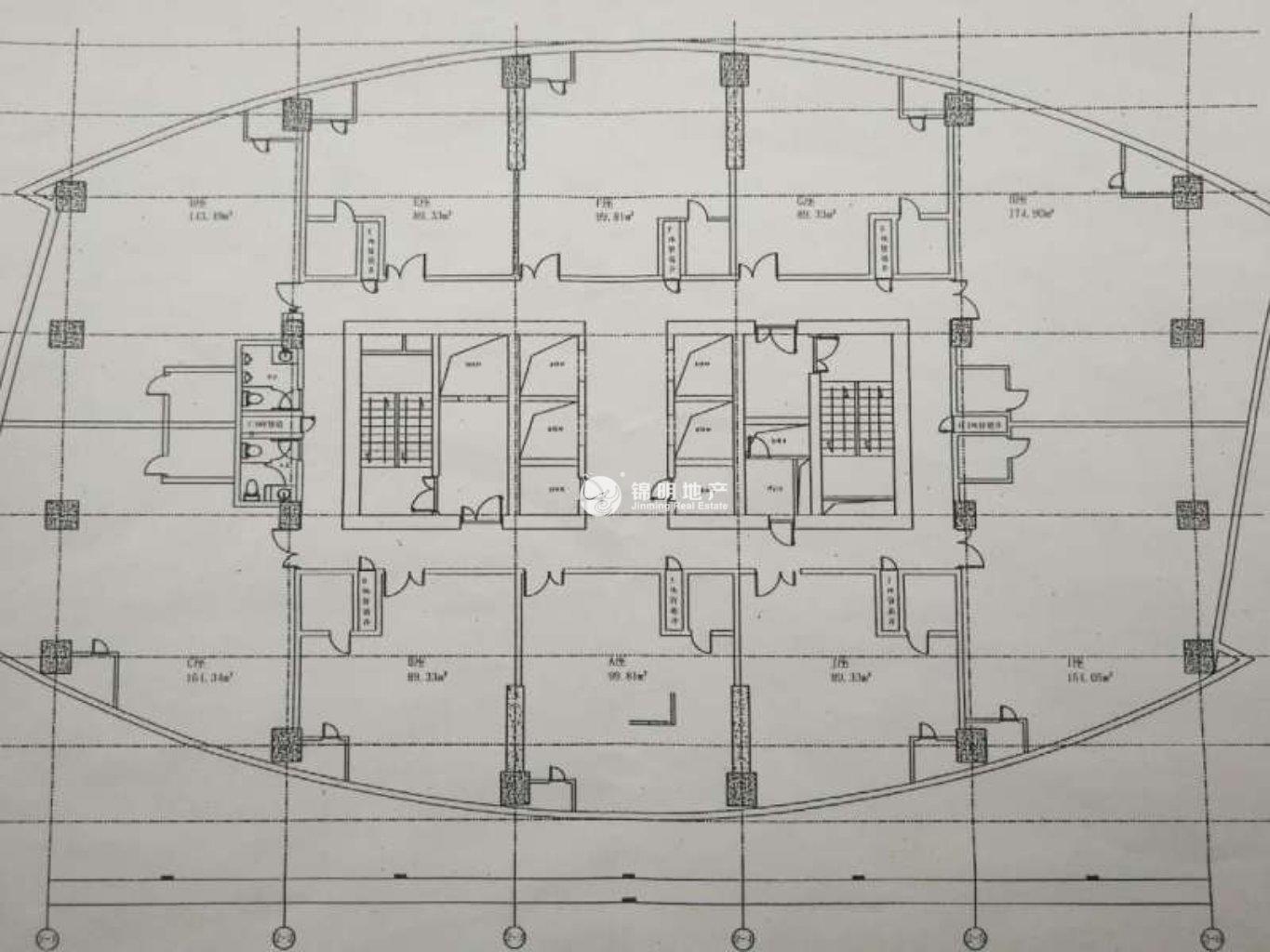 曹杨绿地科创大厦189平米写字楼出租