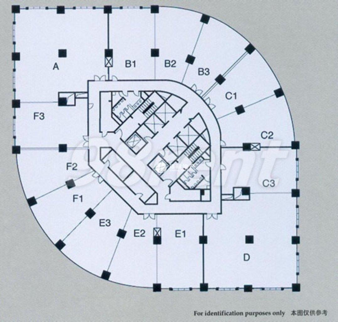 徐家汇均瑶国际广场322平米写字楼出租
