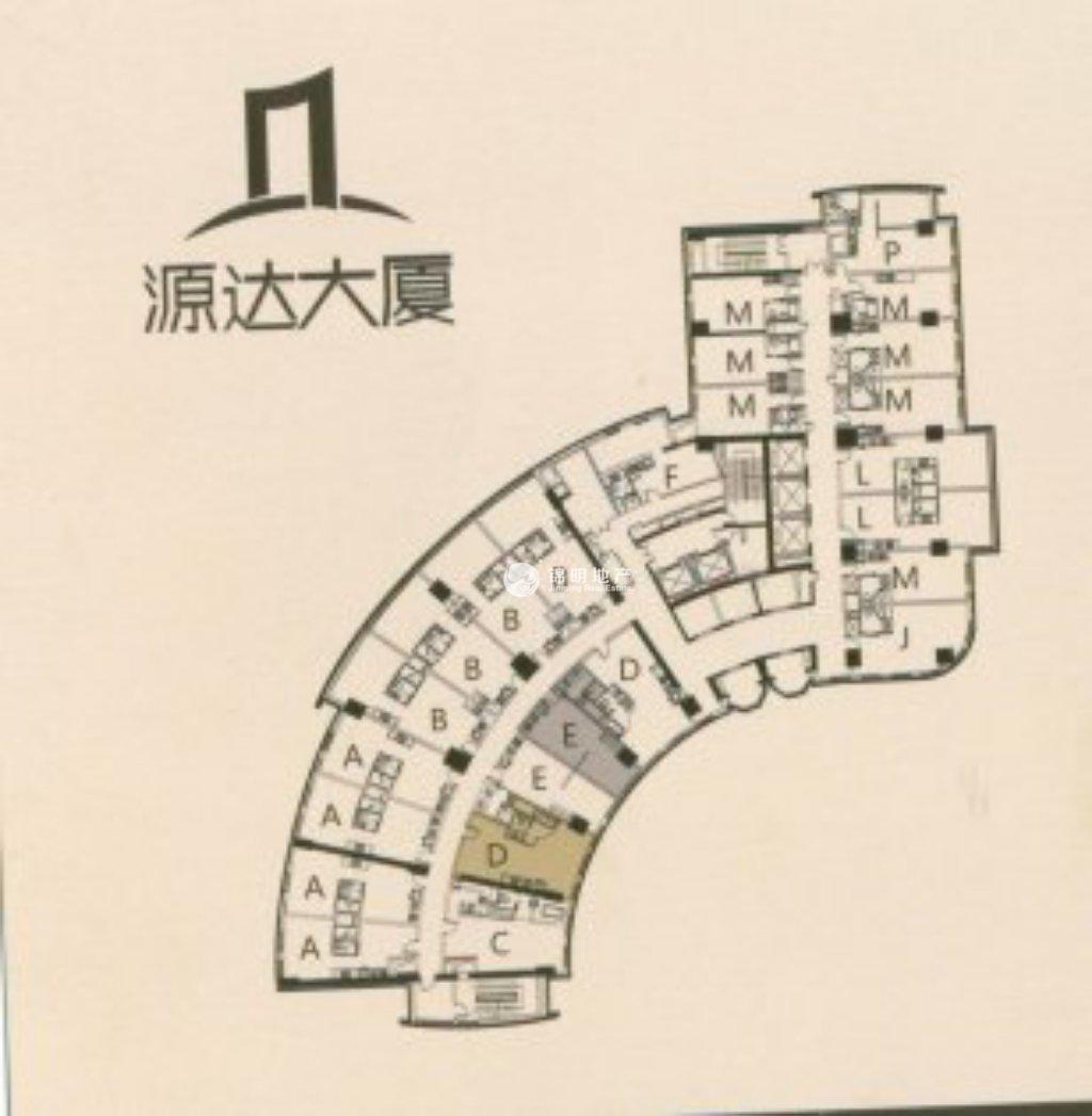 長(zhǎng)壽路源達(dá)大廈132平米寫(xiě)字樓出租